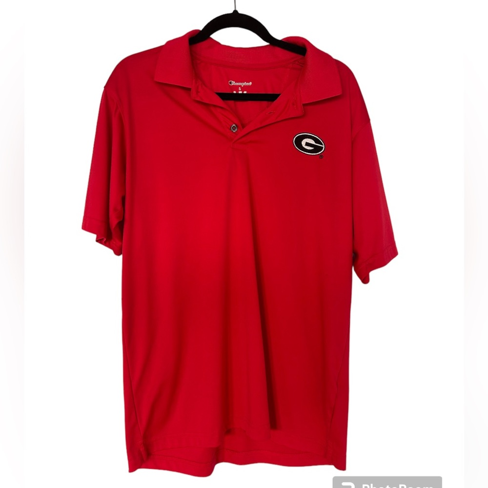 Champion UGA Red Polo